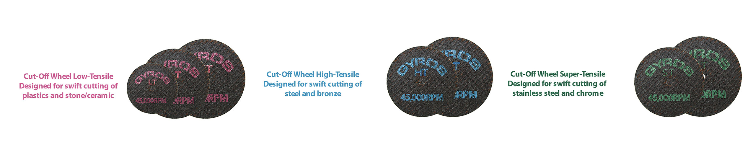 Cut Off Wheels - Fiberglass Reinforced - *Dremel® Type