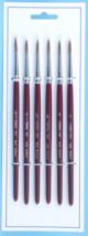 <b>Series 527</b> Pure Red Sable Artist Brush #5