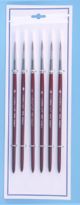 <b>Series 527</b> Pure Red Sable Artist Brush #3